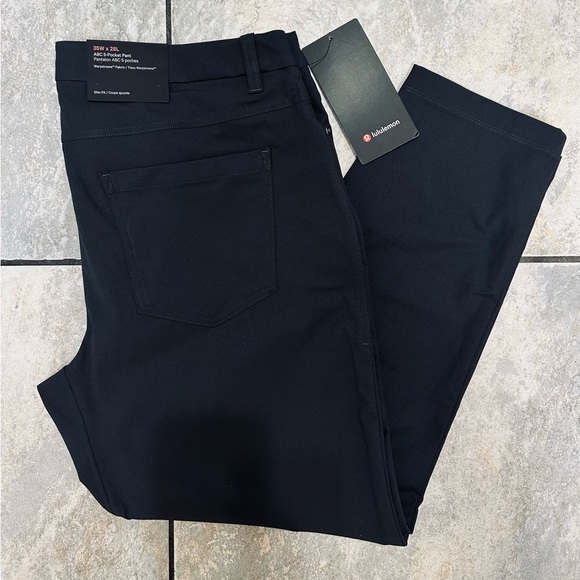 lululemon Men's Black Golf Pants